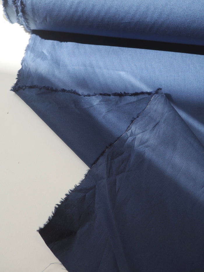 Rich Blue Cotton Poplin
