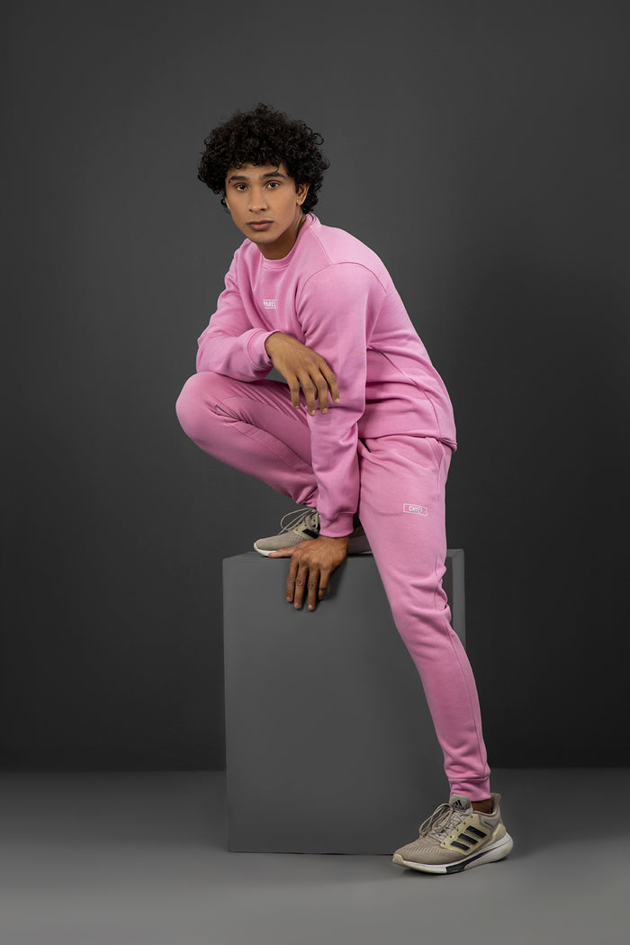 Rosebloom Pink Sweatshirt & Bottom Set