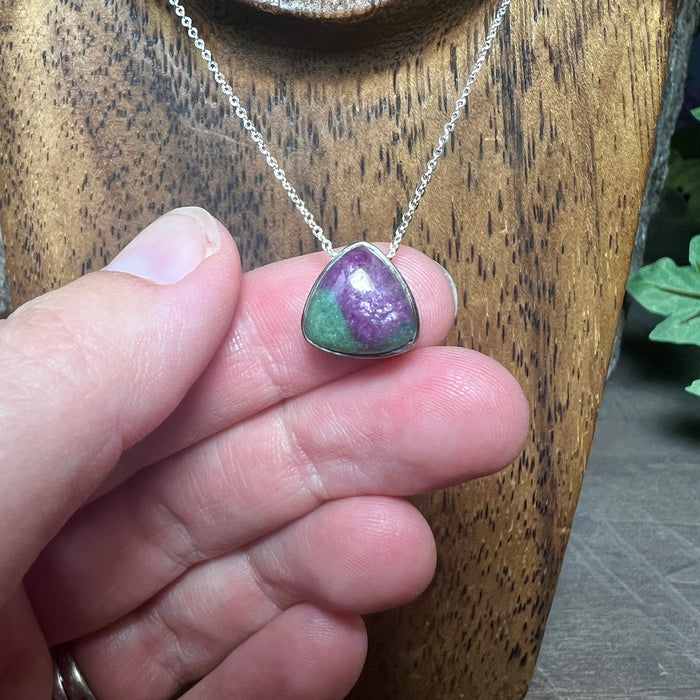 Ruby in Zoisite Necklace