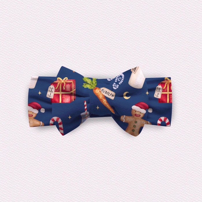 Santa’s Treats Bow - Jammie Session