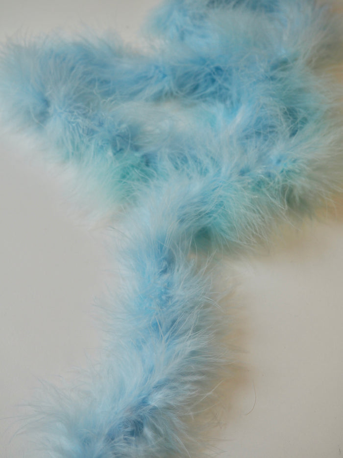 Sky Blue Marabou Feather Boa