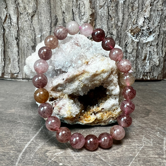 Strawberry Quartz Bracelet