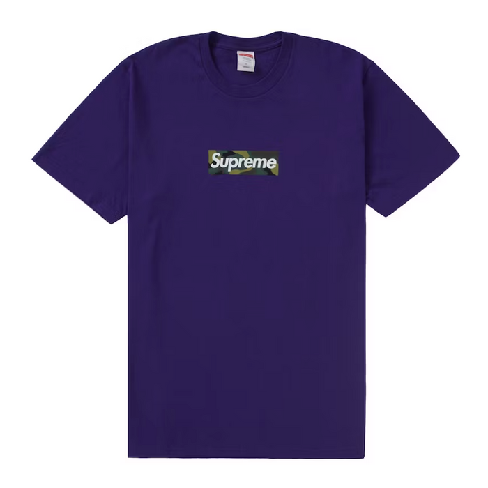 Supreme Box Logo Tee (FW23) Purple