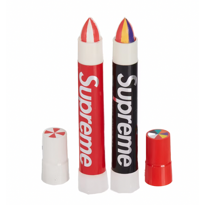 Supreme Hand Mixed Paint Stick (Set of 2) Multicolor