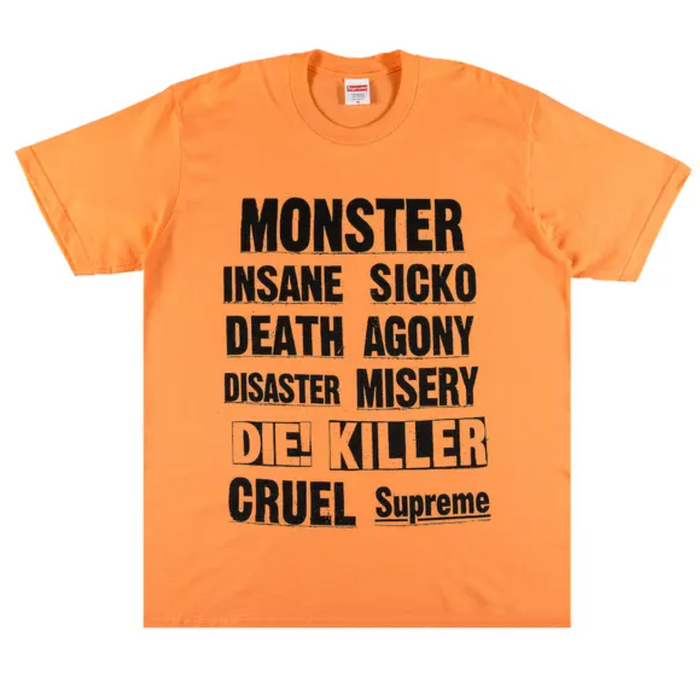 Supreme Monster Tee PEACH