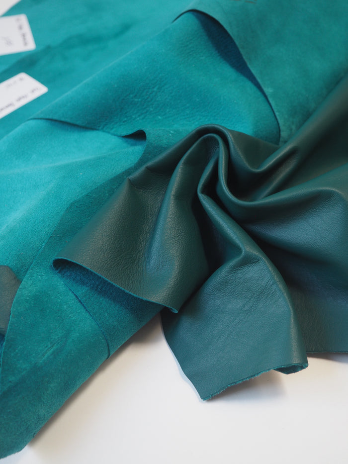 Teal Napa Lambskin