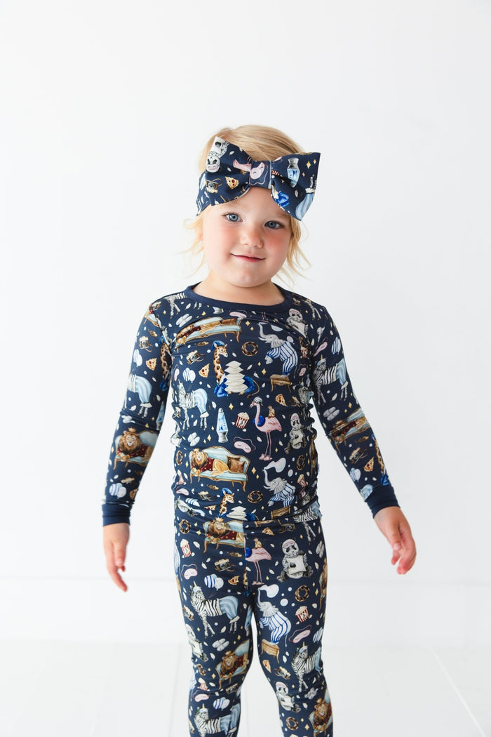 Up Zoo Late Long Sleeve PJ's - Jammie Session