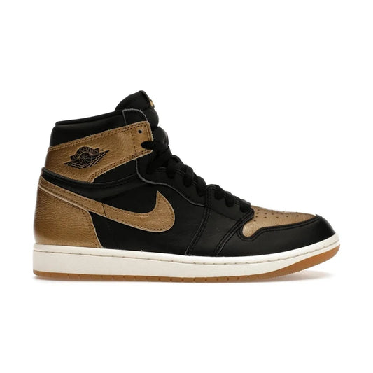 Jordan 1 Retro High OG Black Metallic Gold
