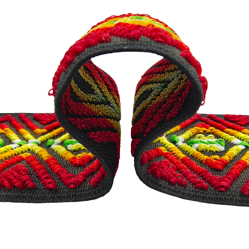 2 Meter | Vibrant Color Chenille Jacquard Elastic
