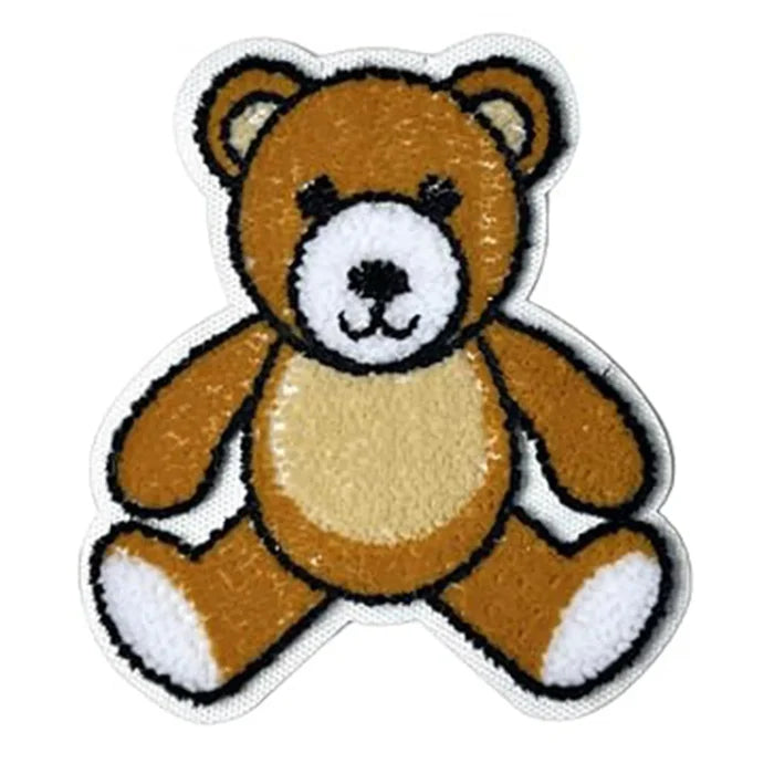 2 Patch of Teddy Bear and Lion