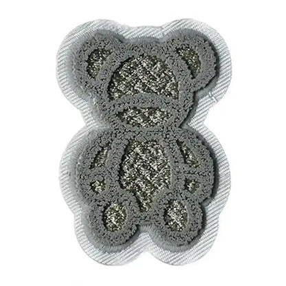 2 Patch of Teddy Bear and Lion
