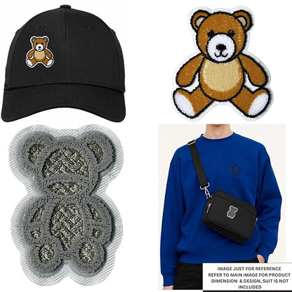 2 Patch of Teddy Bear and Lion
