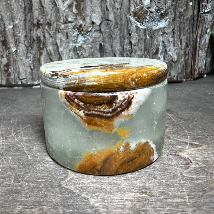 2.0" Green Onyx Jar