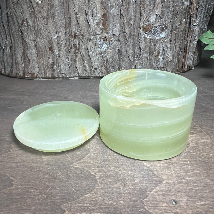 2.5" Green Onyx Jar