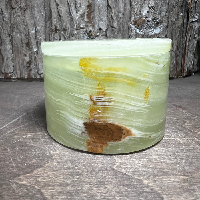 2.5" Green Onyx Jar