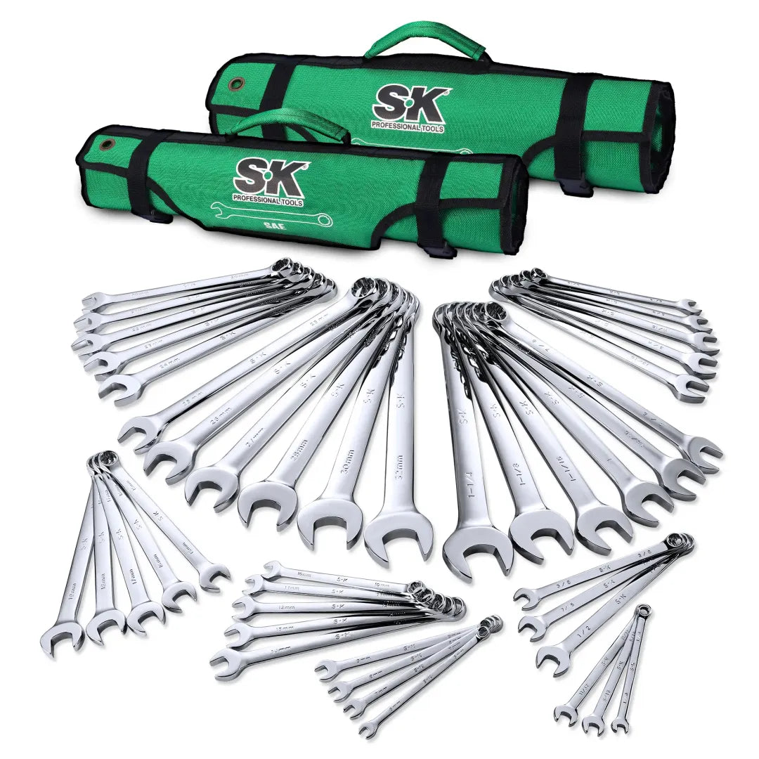 SK Combination Wrench Set,SAE & Metric