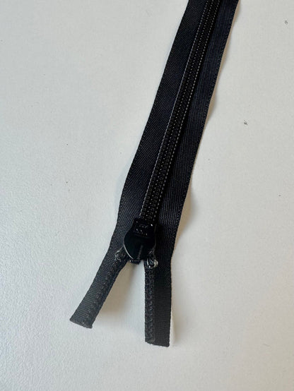 60cm/23.5inch YKK Black Wide Invisible Zip