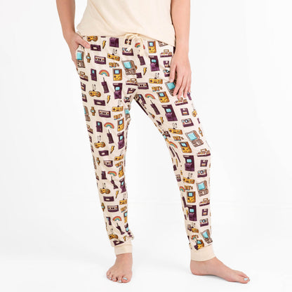 90's Retro Women's Jogger Pants - Jammie Session