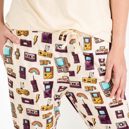 90's Retro Women's Jogger Pants - Jammie Session