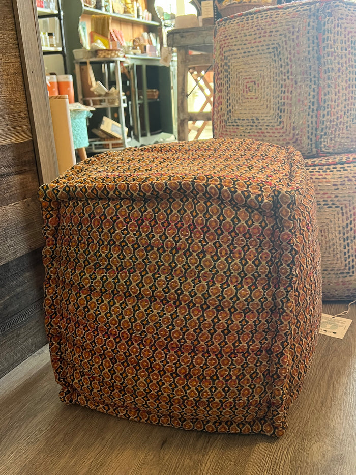 Hand Made Pouf / Ottoman
