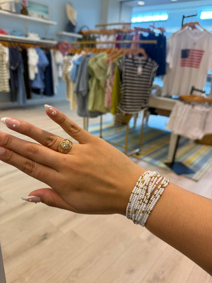 dainty beaded bracelete 12 pack