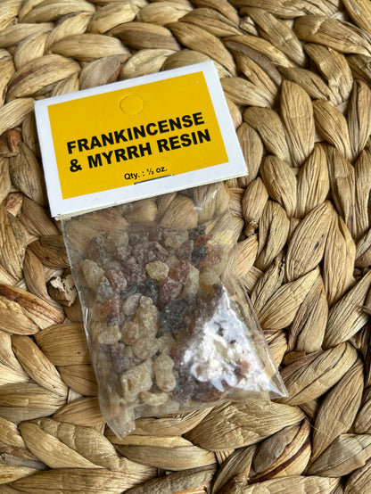 Frankincense & Myrrh .5 0z