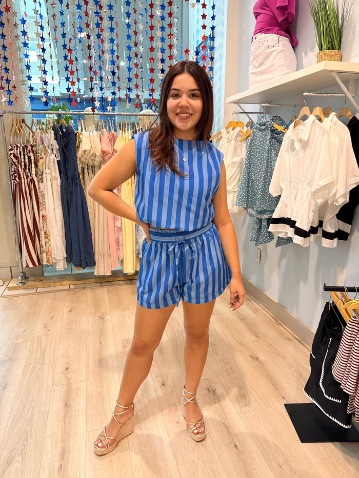 ocean blue shorts