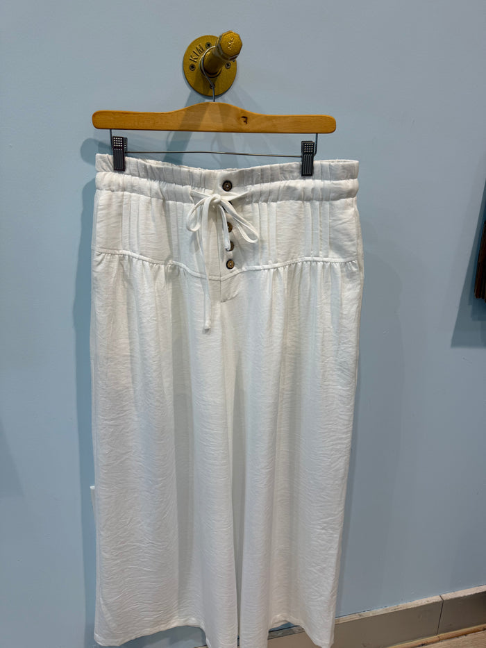 beach button up pants