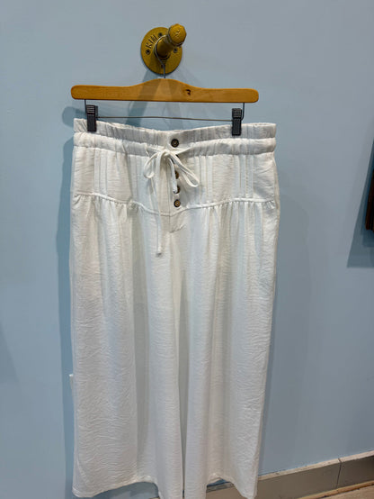 beach button up pants