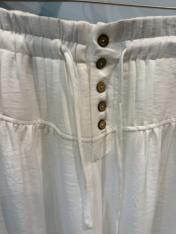 beach button up pants