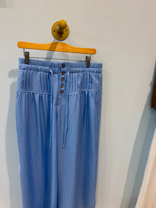 beach button up pants