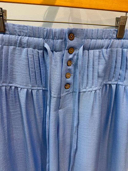 beach button up pants
