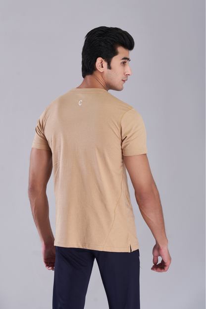 Action Mesh Pro T-Shirt - Sand