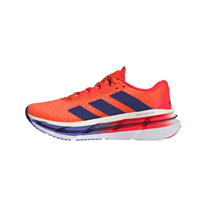 Adidas Shoes Adidas Adistar BYD M Men's Running Shoes in Impact Orange/Lucid Blue/Lucid Red SS25 - Up and Running