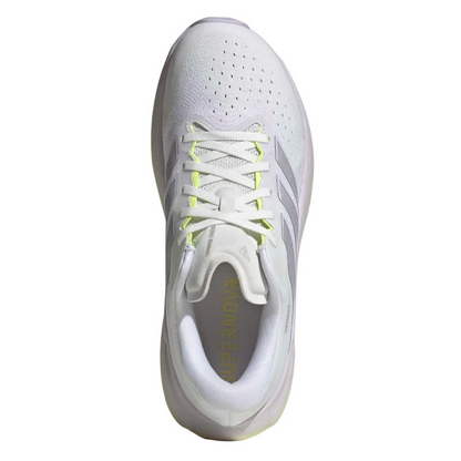 adidas Women's Supernova Rise 3 Running Shoes in Crystal White/Silver Met./Purple Tint AW26