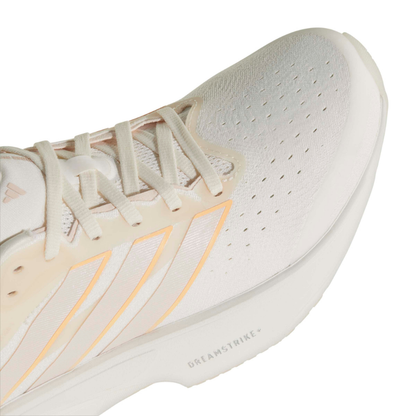adidas Women's Supernova Solution 3 Running Shoes in Chalk White/Acid Orange/Wonder Quartz AW26