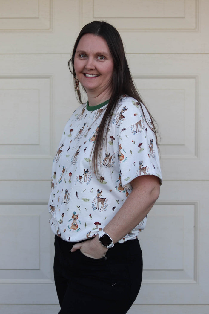 Adults Boxy Tee Pattern