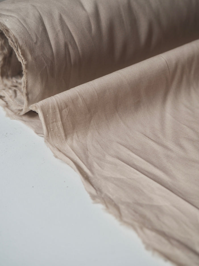 Almond Cotton Poplin