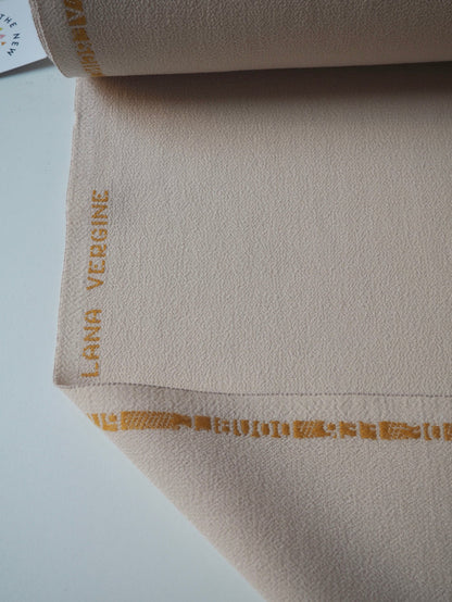 Almond Double Wool Crepe