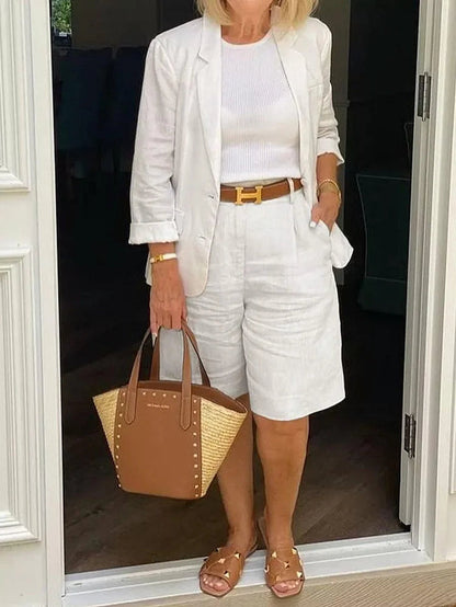 Amandina | Casual Set Blazer and Shorts