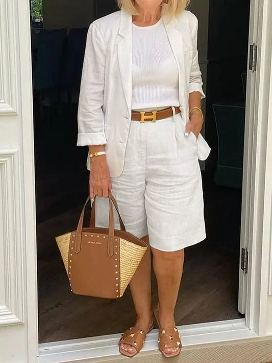 Amandina | Casual Set Blazer and Shorts