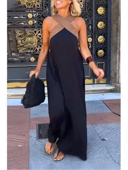 Amara | Elegant Long Sleeve Maxi Dress