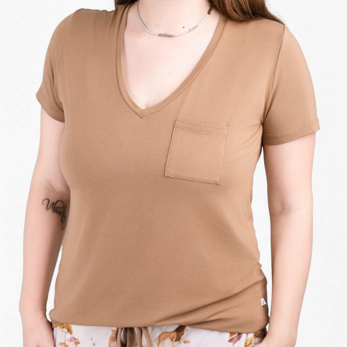 Ari (Lion) TENCEL‚Ñ¢ Modal Women's Solid Short Sleeve T-shirt - Jammie Session