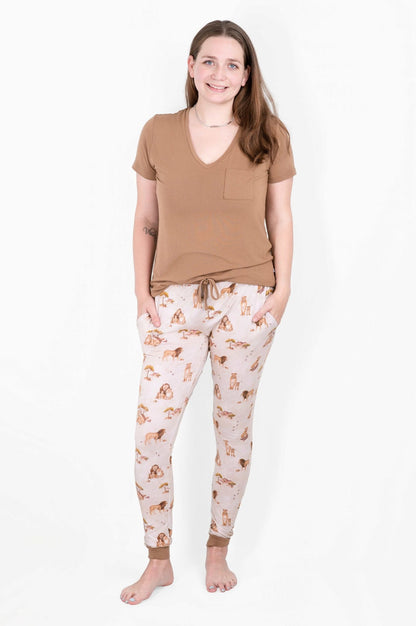 Ari (Lion) TENCEL‚Ñ¢ Modal Women's Solid Short Sleeve T-shirt - Jammie Session