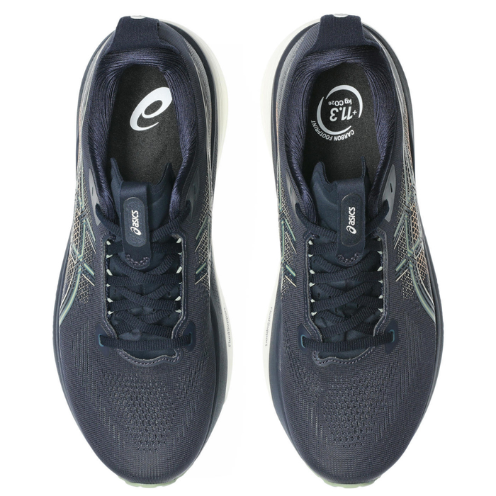 ASICS Men's GEL-KAYANO 33 Running Shoes in Midnight/Khaki Green AW26
