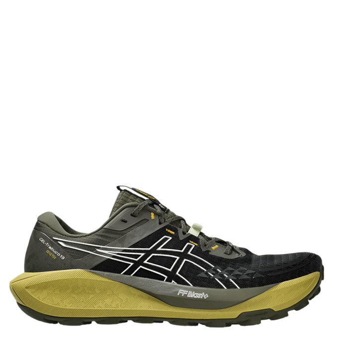 ASICS Shoes ASICS Men's GEL-TRABUCO 13 GTX Trail Running Shoes in Black/Whisper Green AW25 - Up and Running
