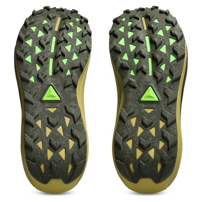 ASICS Men's GEL-TRABUCO 13 GTX Trail Running Shoes in Black/Whisper Green AW25