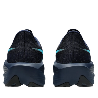 ASICS Men's NOVABLAST 6 Running Shoes in Midnight/Energy Aqua AW26