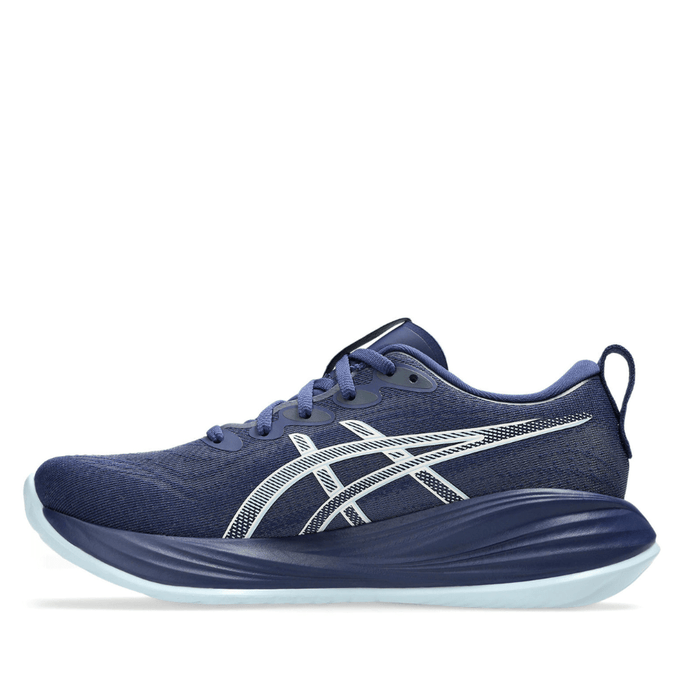 Asics Shoes Asics Women's Cumulus 27 Running Shoes in Indigo Blue/Cool Grey SS25 - Up and Running