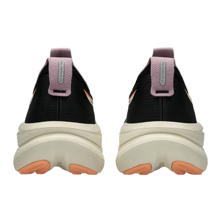 ASICS Women's GEL-NIMBUS 28 Running Shoes in Black/Taro Purple AW26
